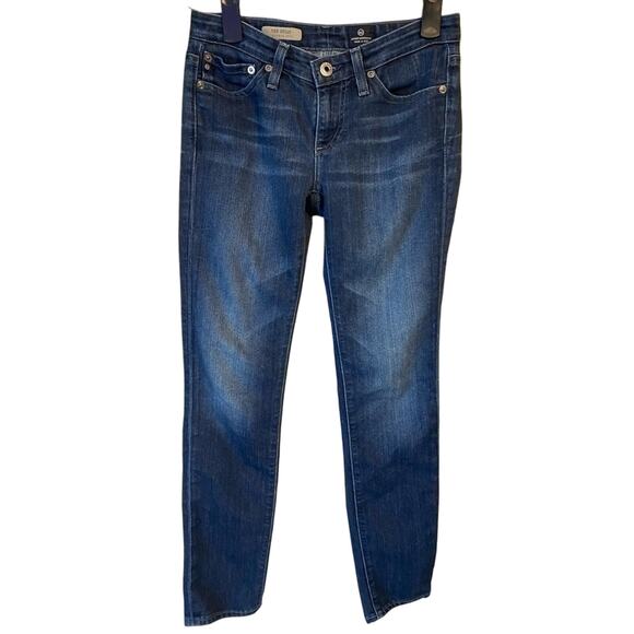 Adriano Goldschmied AG The Stilt Cigarette Skinny Stretch Distressed Jean 24R - Picture 1 of 9